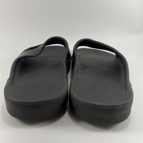 Oofos Ooahh Comfort Slide Mens Size 9, Womens Size 11 Black Recovery Sandals - Picture 5 of 9